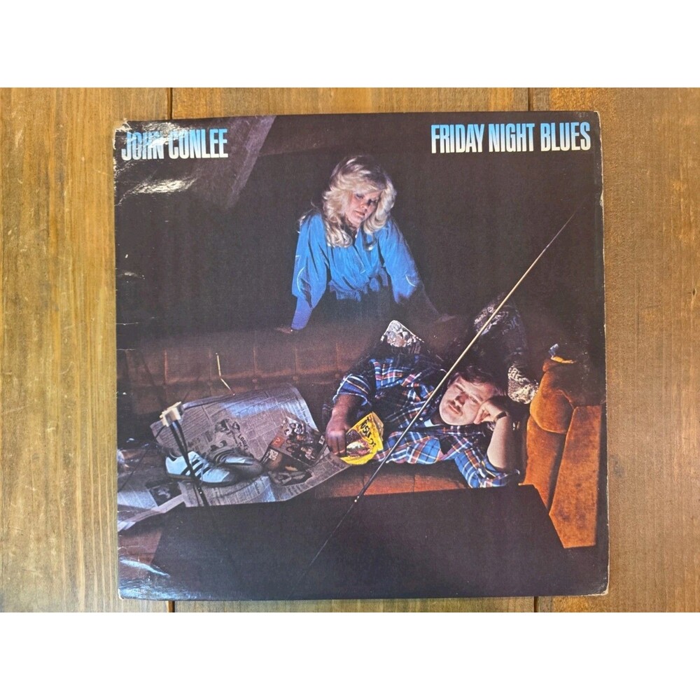 John Conlee Friday Night Blues 12" Black Vinyl LP 33 RPM MCA Records MCA-3246